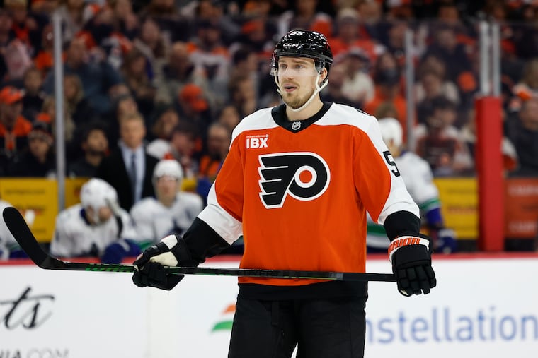 Flyers defenseman Rasmus Ristolainen only returned from injury on Dec. 16. In February he'll head to Milan for the Olympics with Finland.