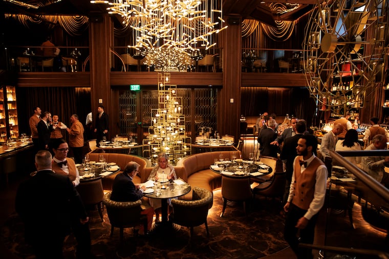 The interior of Mr. Edison in the Bellevue Hotel on Tuesday, Aug. 18, 2026 in Philadelphia.