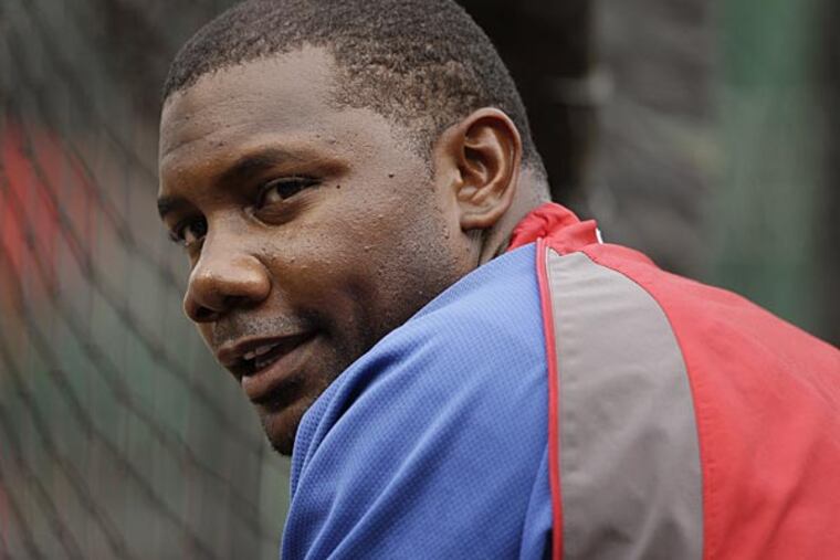 Phillies first baseman Ryan Howard. (Gene J. Puskar/AP)