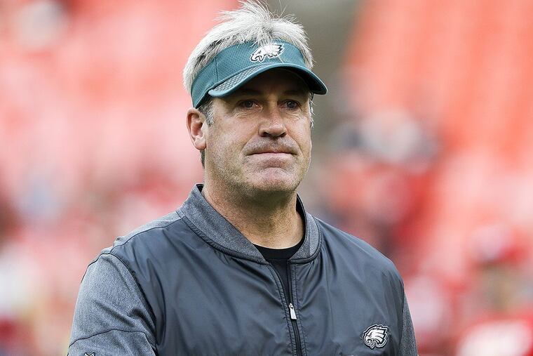 Eagles head coach Doug Pederson.