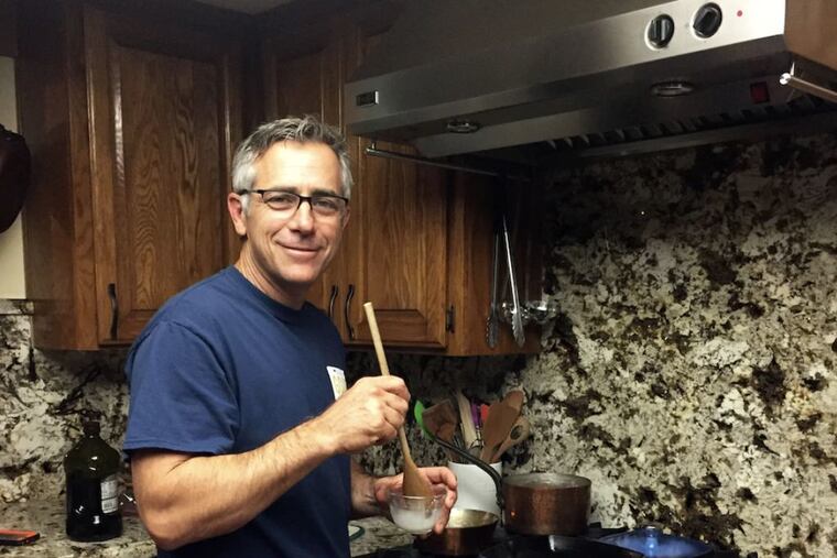 Jeff Sipos, 48, a California elementary school principal, in his kitchen. Sipos wishes he had sought a second opinion sooner. “I was afraid I was going to offend her,†he says, referring to the first hematologist.