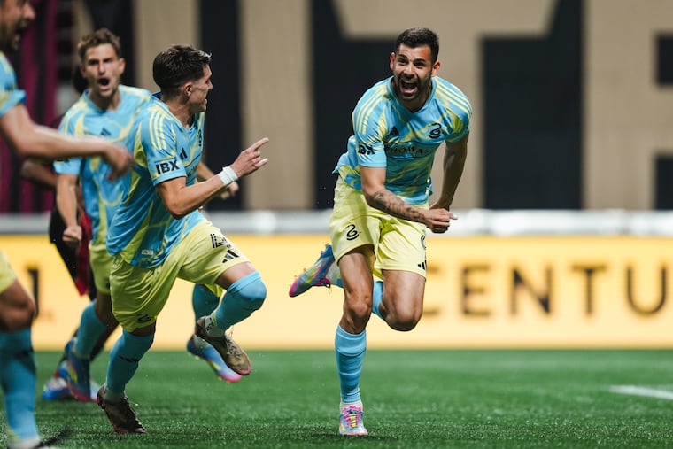 Union forward Tai Baribo (right) was named an MLS All-Star alongside teammate Jakob Glesnes on Wednesday.