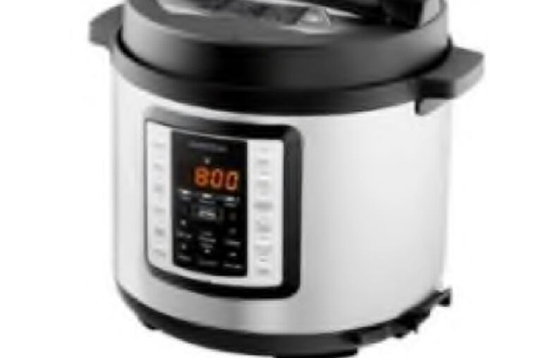 This photo provided by U.S. Consumer Product Safety Commission shows Insignia 6-Quart Multi-Function Pressure Cooker.