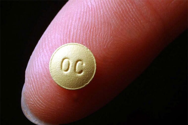 OxyContin is one of several painkillers on which women have been overdosing. (Jeff Siner / Charlotte Observer)