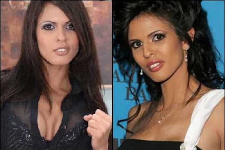 A Washington Township GOP website steered potential donors to a site for adult film actress Shy Love. (shylove.com; a Shy Love blog)