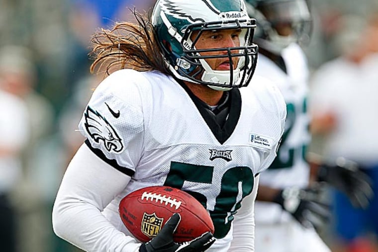 Eagles linebacker Casey Matthews is a former Duck who played under Chip Kelly. (Rich Schultz/AP)