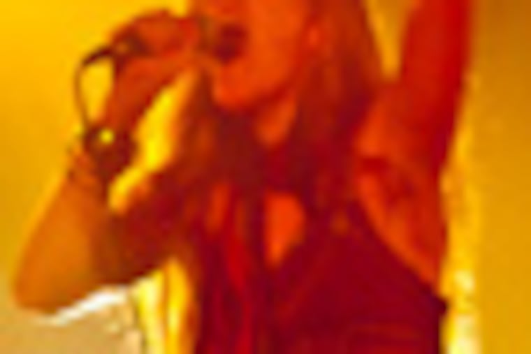 Allison Caw as Janis Joplin in "27"