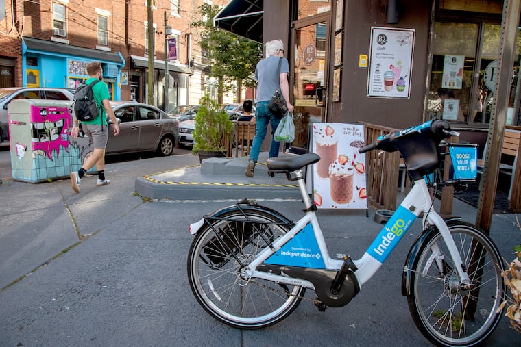 Outside of B2 Cafe on East Passyunk Avenue in Philadelphia. Landlords like renting to businesses such as coffee shops where customers go inside to have an "experience," one broker said.