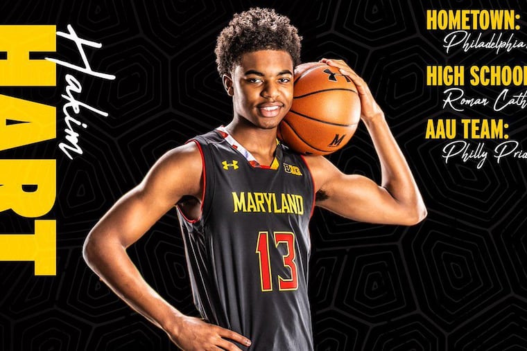 Hakim Hart chose Maryland over St. Joseph's after basketball coach Phil Martelli was fired by the Hawks.