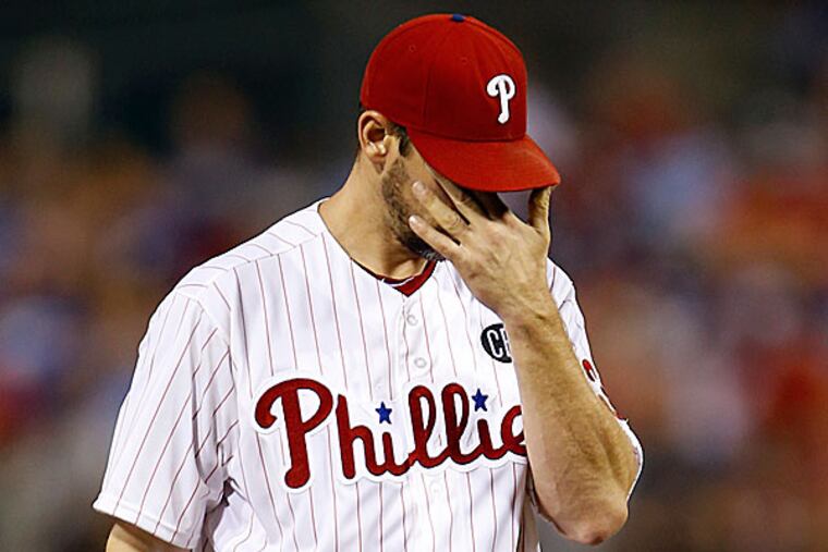Phillies starting pitcher Cliff Lee. (Yong Kim/Staff Photographer)