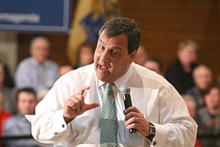 Gov. Christie says he will not raise taxes to restore funding. (Charles Fox / Staff Photographer)