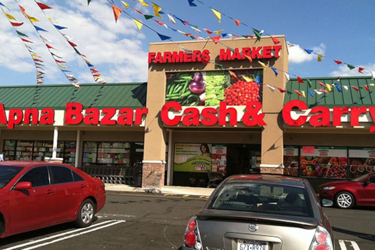The new Apna Bazar Cash & Carry supermarket on Street Road in Bensalem opened in December 2013 and caters to the area’s growing South Asian population. Philadelphians of South Asian descent travel there to buy ingredients to make foods from their home countries. (Julie Shaw / DAILY NEWS STAFF)
