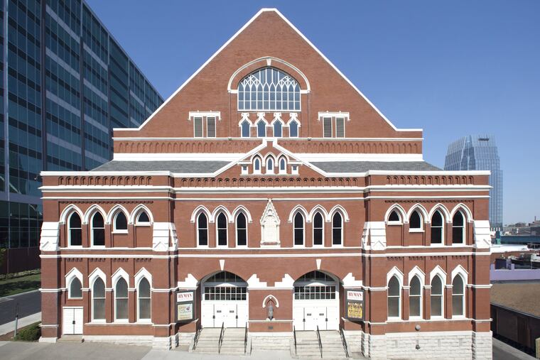 The Ryman Auditorium in Nasville, Tenn.