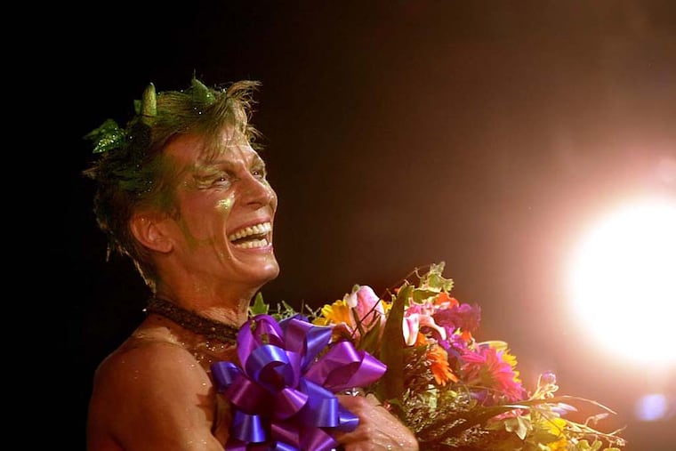 Jeff Gribler as Puck in A Midsummer Night's Dream. The ballet master joined the Pa. Ballet in 1975.
