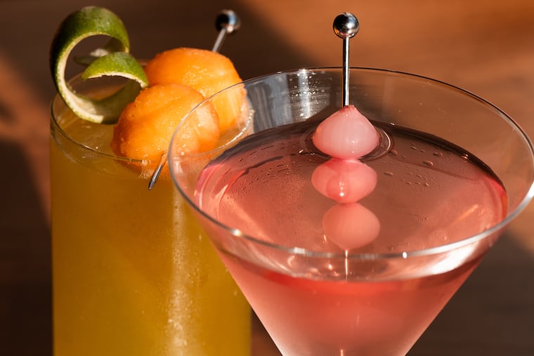 The Melon Situation cocktail, as served at Tesiny, 719 Dickinson St.