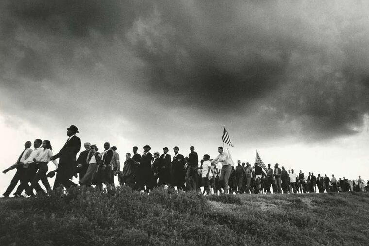 The Selma to Montgomery march for voting rights in the spring of 1965, by Civil Rights photographer James Karales, staff photographer at LOOK magazine