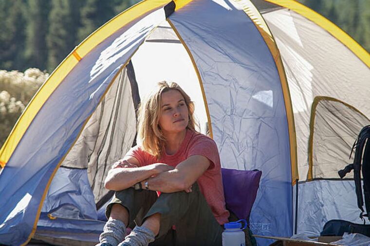 Reese Witherspoon plays Cheryl Strayed, a troubled hiking novice on the Pacific Crest Trail, in "Wild."