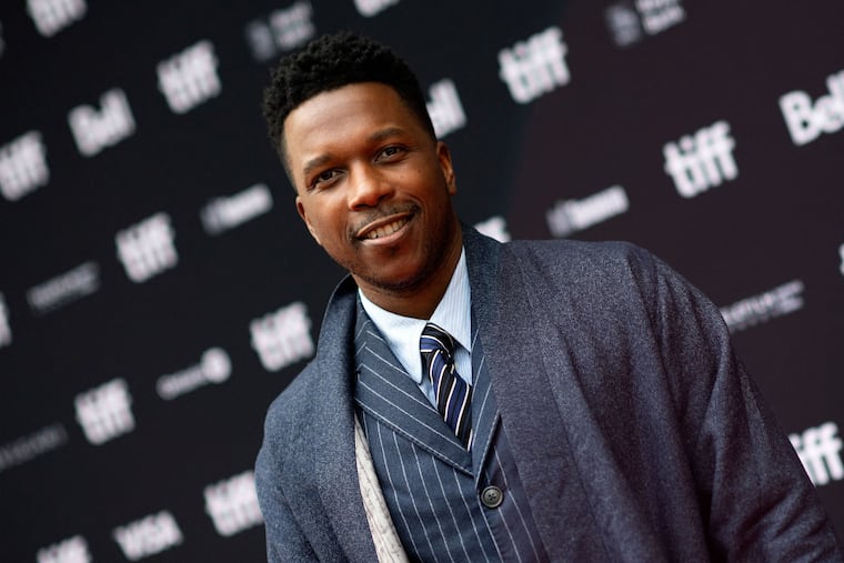 Actor Leslie Odom Jr. arrives for the premiere of "Glass Onion: A Knives Out Mystery" during the Toronto International Film Festival in Toronto on Sept. 10, 2022.