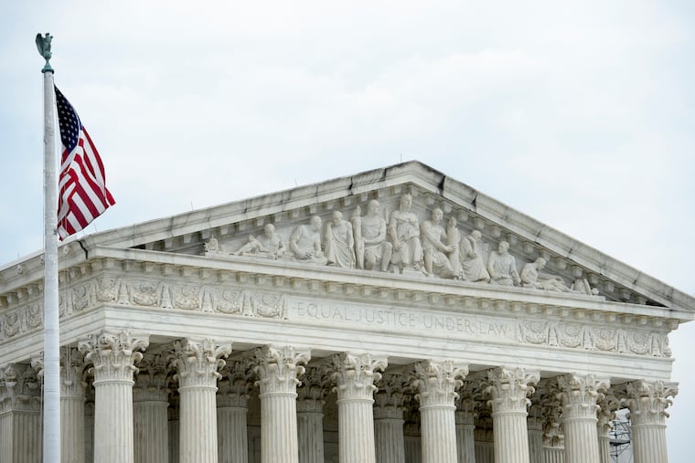 The Supreme Court is seen on Capitol Hill in February.