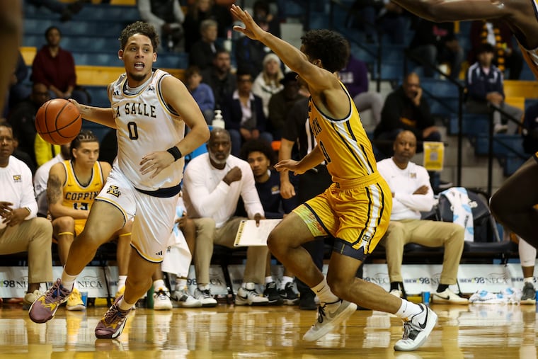 La Salle guard Andres Marrero scored a team-high 20 points to lead the Explorers past Lafayette on Saturday.