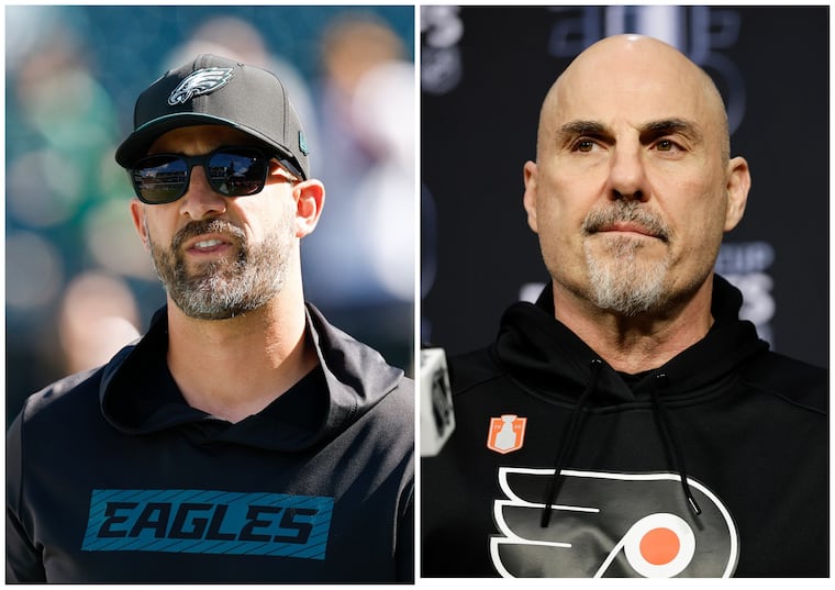 Nick Sirianni and Rick Tocchet might be plagued by the same issues.