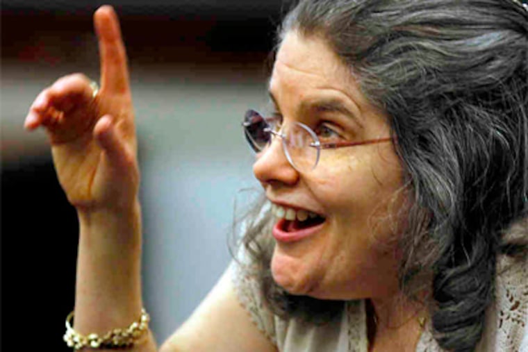 Margaret Stineman, now a doctor and artist, endured 15 operations as a child. (Laurence Kesterson / Staff Photographer)