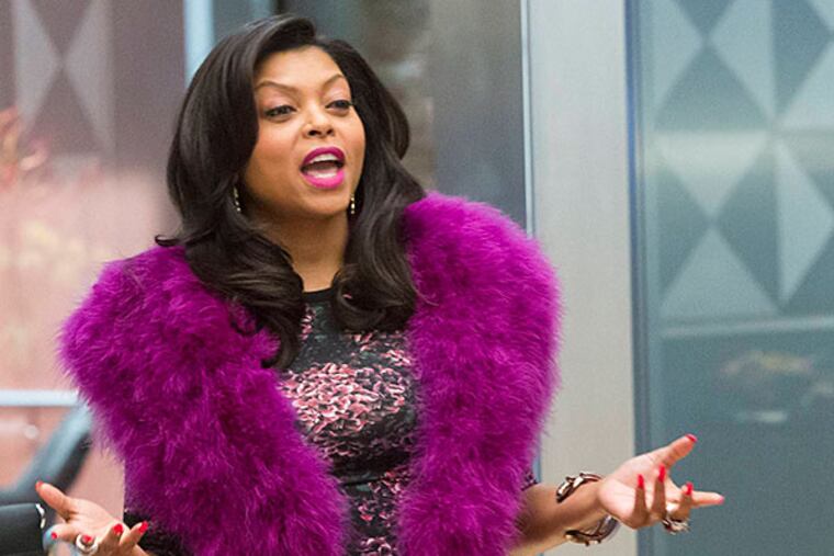 Cookie's magenta fur comes from McGhee's mother-in-law, Janet Bailey. Borrowed pieces provide some of the fashion authenticity. CHUCK HODES / Fox