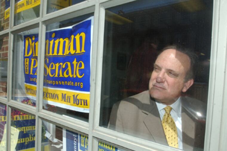 State Sen. Andrew Dinniman (D., Chester). Tom Houghton, Dinniman's challenger for the Democratic nomination in Chester County, was knocked out without a vote. (Bob Williams/File)