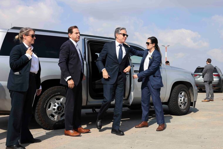 U.S. Secretary of State Antony Blinken in Tel Aviv, Israel, on Tuesday, Aug. 20, 2024.