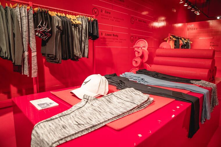 Interior of the Endeavor store on Rittenhouse Square.