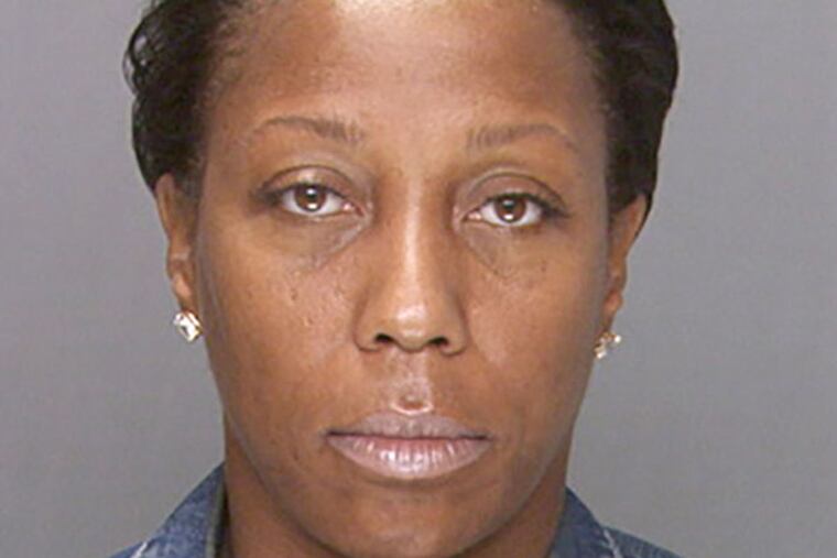 Lynn Nichols after her arrest in October 2013.