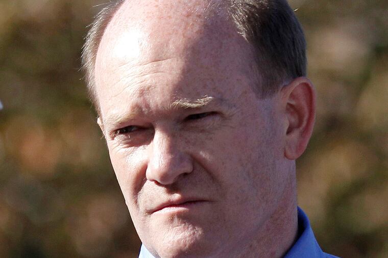 Sen. Chris Coons said that at this rate, "the only people who are going to want to come here are ideologues or hacks." ROB CARR / AP