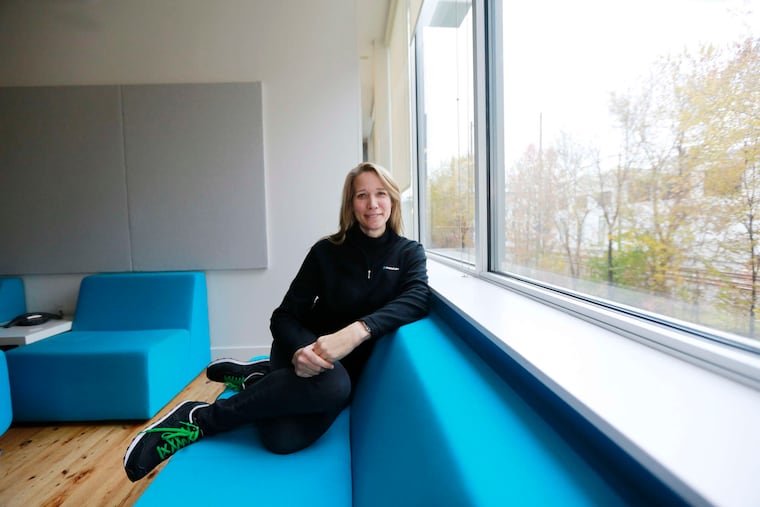 Lucinda Duncalfe at Monetate offices in Conshohocken. She is a director and former CEO of the retail software company, and is the new executive chairman (and a chief fundraiser) at Philly-based hiring software platform developer Thrive TRM.