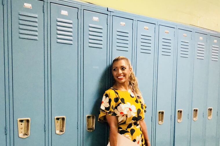 Amy Perez trains kids and staff at Mighty Writers how to be mindful.