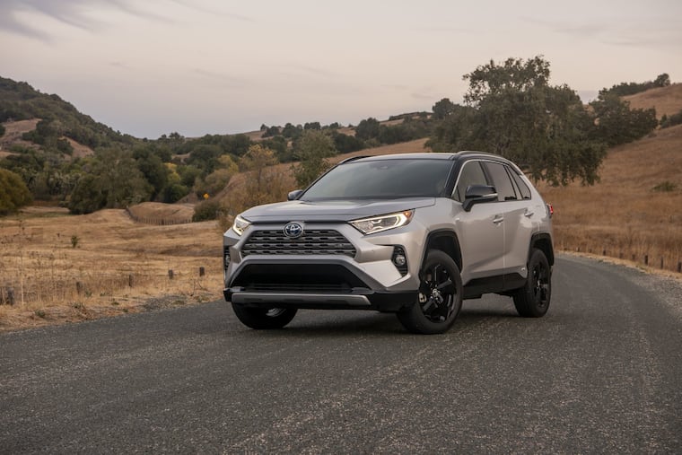 The 2020 Toyota RAV4 Hybrid gets some on-the-road fun thanks in part to the XSE trim level. It's still kind of a homely beast, though.