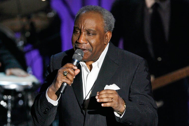 Jerry Butler performs at the Rock & Roll Hall of Fame Induction Ceremony in New York on March 10, 2008. The singer known as "The Iceman," whose hits "Only The Strong Survive" and "Hey, Western Union Man" were written with Sound of Philadelphia architects Kenny Gamble and Leon Huff, has died at 85.