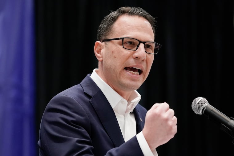 Pennsylvania Attorney General Josh Shapiro in file photo. In 2020 he charged two doctors with running a $2 million pill mill in North Philly. A jury acquitted them.