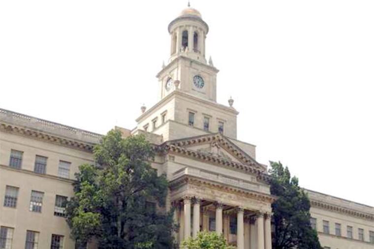 The Provident Mutual building has been empty for about six years. A move by the Police Department could transform both the department and the area.