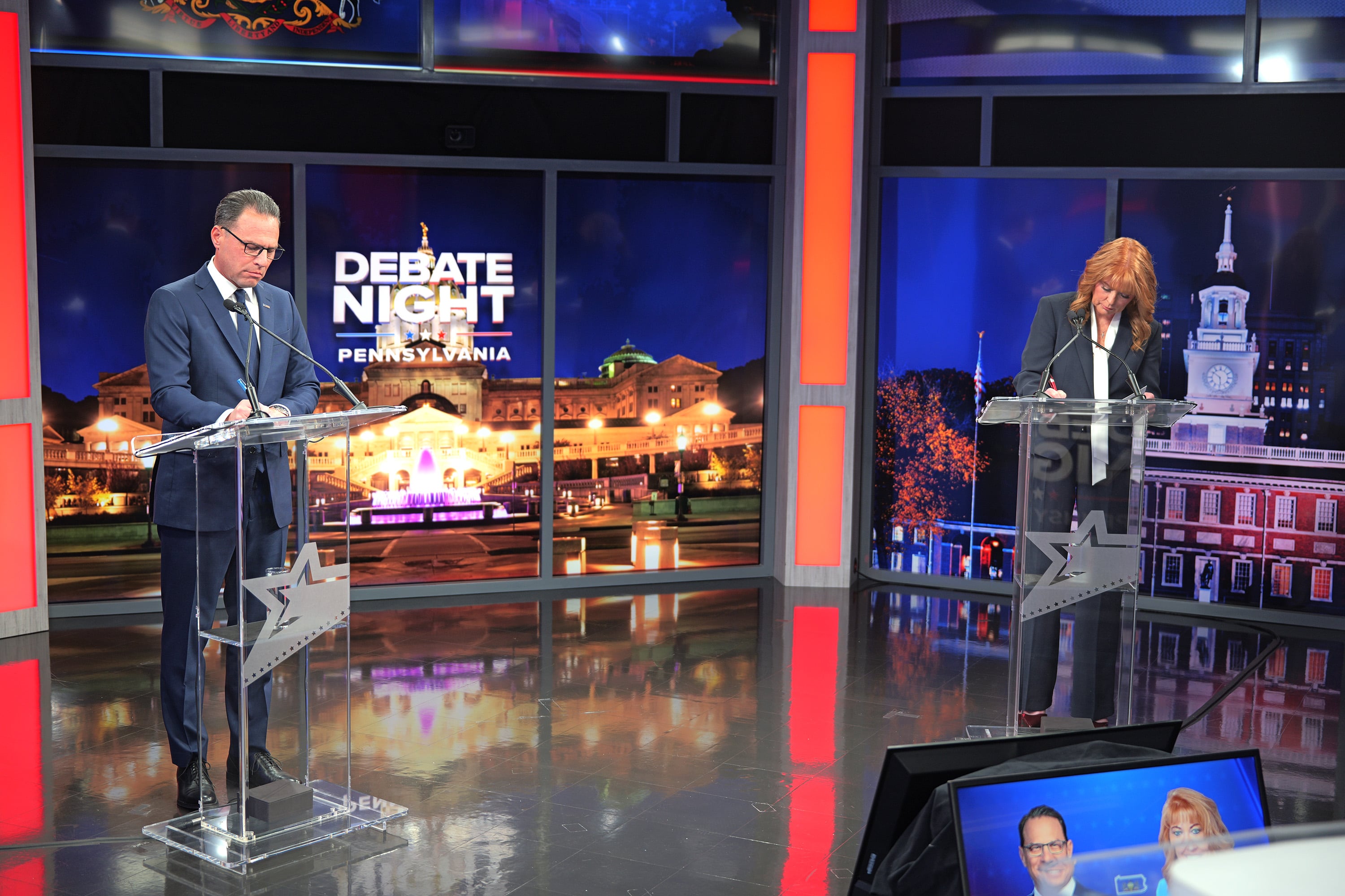 Pennsylvania Gubernatorial Candidates Debate as U.S. House Races Intensify