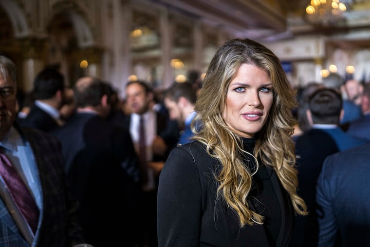 Lawyer Lindsey Halligan at Mar-a-Lago in Palm Beach, Fla., in 2022.