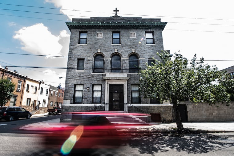 The convent for St. Gabriel Catholic Church in Grays Ferry. A zoning application has been filed with the city to turn the building into apartments.