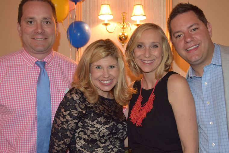 Mike and Amanda Kelly with Kait and Joe Knecht.