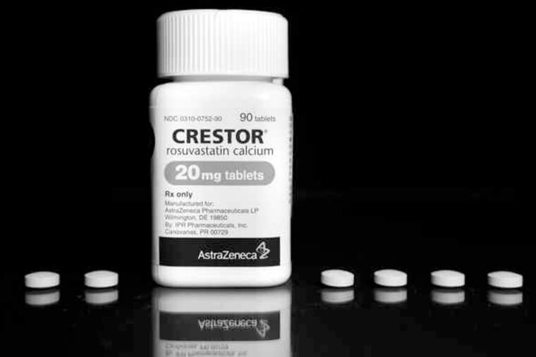 AstraZeneca P.L.C.'s cholesterol drug Crestor. A federal judge turned aside attempts by several firms to break the moneymaking medicine's patent.