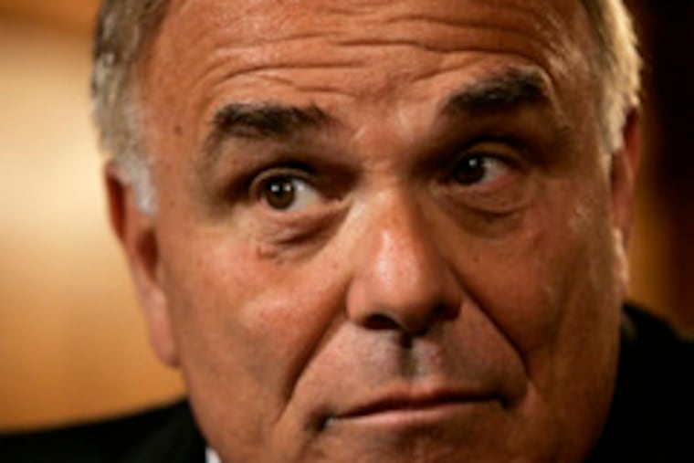 And Gov. Rendell? He might need change for a Happy Meal.