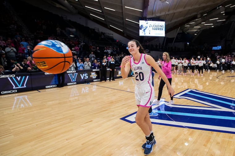 Maddy Siegrist and Villanova are on a five-game winning streak and have beaten teams by almost 24 points during that stretch.