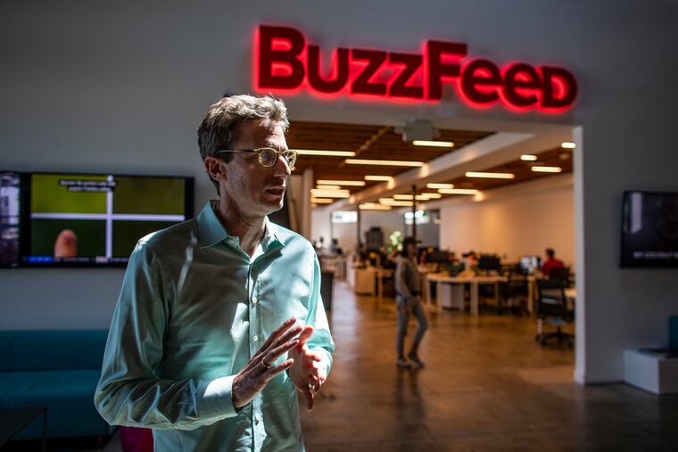 BuzzFeed CEO Jonah Peretti, seen here in 2019 in Los Angeles. Peretti announced to staff on Thrusday that BuzzFeed News is being shut down.