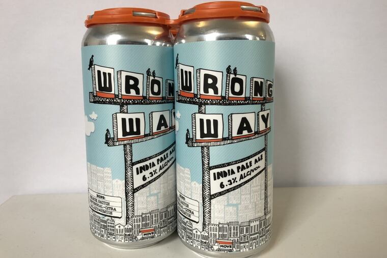 Wrong Way IPA from Urban Village Brewing Company.
