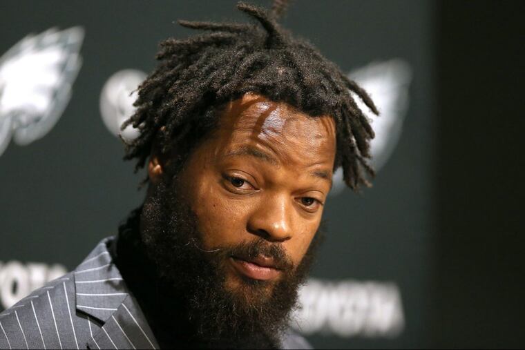 The Philadelphia Eagles acquired defensive end Michael Bennett last week in a trade with the Seattle Seahawks.