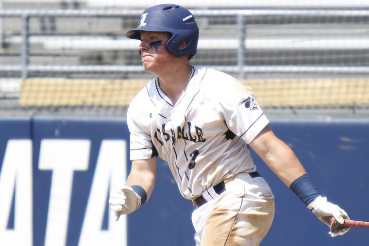 La Salle senior catcher Andrew Cossetti was voted the Catholic League's offensive player of the year.