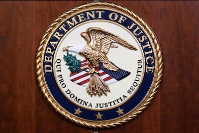 The Justice Department seal. Read more J. Scott Applewhite / AP